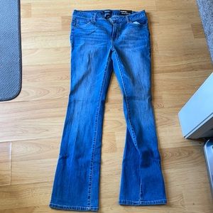 D.Jeans high waist skinny boot size 12 NWT